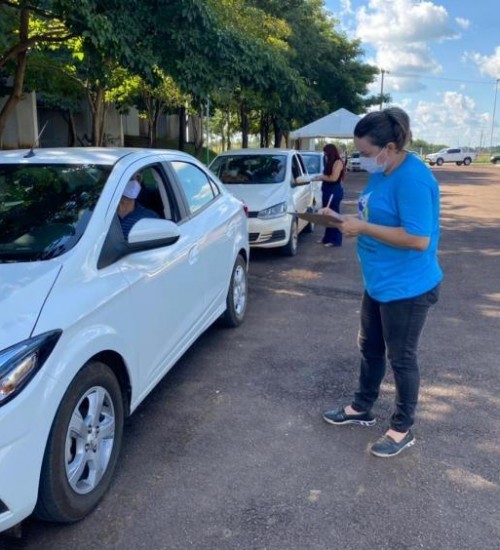 Sinop terá drive-thru de vacinação da segunda dose neste sábado