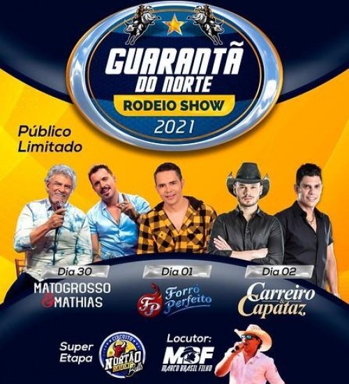 Guarantã do Norte prepara grande evento de rodeio para o final deste mês