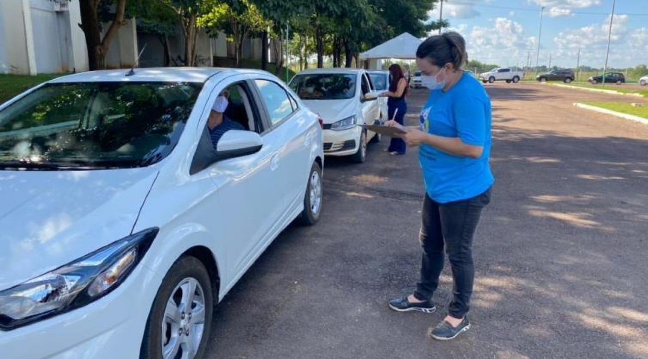 Sinop terá drive-thru de vacinação da segunda dose neste sábado