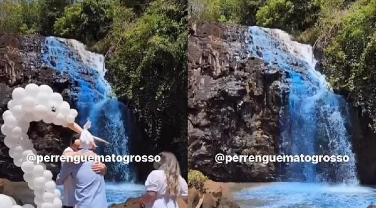 Ação Judicial em Mato Grosso por Dano Ambiental em Cachoeira Durante Chá Revelação